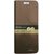 GADGETWORLD Royal Lishen Flip Cover for Samsung Galaxy A8- Brown