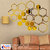 Look Decor-20 Shape Hexagon-(Golden-Pack of 20)-3D Acrylic Mirror Wall Stickers Decoration for Home Wall Office Wall Stylish and Latest Product Code Number 199.