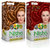 Nisha Creme Hair Color Combo Pack Honey Blonde  Flame Red (60gm + 90ml + 18ml Nisha Conditioner)