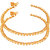 MissMister Pure Gold Coating Brass Coin Design Traditional Bridal payal pajeb Anklets for WomenGirls