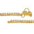 MissMister Gold Plated Brass American Diamond AD Payal Pajeb Anklet Women Fashion