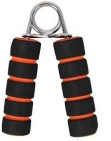 Liboni Double Colour Foam Orange Hand Grip and Fitness Grip