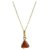 Ceylonmine - red coral /Moonga/ munga gold plated Pendant  7.25 Ratti Natural Stone Pendant For Astrological Purpose