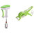 2 in 1 vegetable peeler and cutter with power free hand blender combo