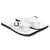 Mohuk White Casual Sandals for Men