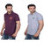 La Milano Men's Embrorderied Cotton Casual Polo T-Shirt