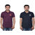 La Milano Men's Embrorderied Cotton Casual Polo T-Shirt