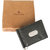 Magnetic RFID leather Money Clip Mens Wallet (Grey)