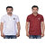 La Milano Men's Embrorderied Cotton Casual Polo T-Shirt