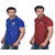 La Milano Men's Embrorderied Cotton Casual Polo T-Shirt