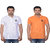La Milano Men's Embrorderied Cotton Casual Polo T-Shirt