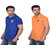 La Milano Men's Embrorderied Cotton Casual Polo T-Shirt