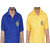 La Milano Men's Embrorderied Cotton Casual Polo T-Shirt
