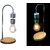 ARROHA Magnetic Light Bulb Levitating Floating Light Bulb LED Light Table Lamp  (Sliver)