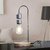 ARROHA Magnetic Light Bulb Levitating Floating Light Bulb LED Light Table Lamp  (Sliver)