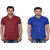La Milano Men's Embrorderied Cotton Casual Polo T-Shirt