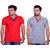 La Milano Men's Solid Cotton Polo T-shirt