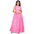 Saadhvi Pink Net Embellished Anarkali Gown