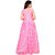 Saadhvi Pink Net Embellished Anarkali Gown