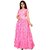 Saadhvi Pink Net Embellished Anarkali Gown