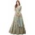 Florence Grey Net Embroidered Anarkali Gown