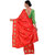 Saadhvi Red Paper Silk Embroidered Saree With Blouse