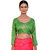 Saadhvi Pink Paper Silk Embroidered Saree With Blouse