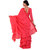 Saadhvi Pink Georgette Ruffel Saree With Blouse