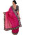 Saadhvi Pink Bhagalpuri Silk Lace Saree With Blouse