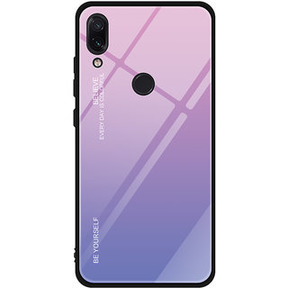 Buy Redmi Note 7, Note 7 Pro Tempered Glass Back Cover, Scratch ...