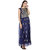 Saadhvi Navy Net Embroidered Semi Stitched Gown