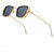 Royal Son UV Protected Black Unisex Sunglasses For Men Women - Latest Stylish Kabir Singh Sunglasses