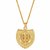 MissMister Gold Plated Sikh Sardar Khalsa Shield Khanda Chain Pendant Punjabi