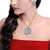 MissMister Gold Plated Invisible Set Synthetic Diamonds Fashion Pendant with Earrings Women