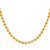 MissMister Gold Plated 26 Inch Ball Chain for Men and Women