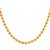 MissMister Gold Plated 4mm Ball/24 Inch/21Gm Chain Necklace Jewellery for Men and Women