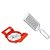Apple Cutter and Cheese Grater Combo- Stainless Steel