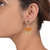 MissMister Gold Finish Golden Crystal beaded Stylish Fashion Jhumki Earrings For Women