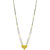 MissMister Gold plated Brass stylish Filligree Mangalsutra Tanmaniya Thali Traditional jewellery necklace for Women