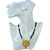 MissMister Gold plated Brass Round shaped colorful Meenakari traditional Mangalsutra Tanmaniya necklace jewellery for Women