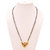 MissMister Gold Plated Brass Heartshape Design Meenakari Mangalsutra Tanmaniya Ethnic Jewellery Necklace for Women Girls