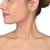MissMister Gold plated Traditional hoop earrings Women stylish