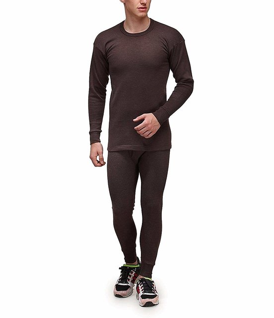 Buy Men's Woolen Thermal Inner Wear Pack of 1 (Assorted Colour) Online ...
