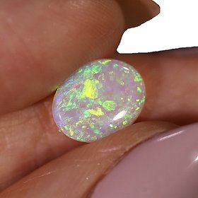 CEYLONMINE- IGI Opal7.25 ratti  Precious Stone Certified  A1 Quality Opal Gemstone Use For Locket,Ring,Earring (Unisex)