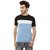 Ample Multicolour Kintted Cotton Round Neck Casual Men T-shirts pack of 2