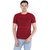 Ample Multicolour Kintted Cotton Round Neck Casual Men T-shirts pack of 2