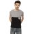 Ample Multicolour Kintted Cotton Round Neck Casual Men T-shirts pack of 2