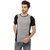 Ample Multicolour Kintted Cotton Round Neck Casual Men T-shirts pack of 2