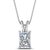CEYLONMINE Diamond pendant natural & original silver pendant for women ( american diamond stone )