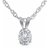 CEYLONMINE Certifed stylish Diamond pendant for girls & women GLI certified amercain diamond stone